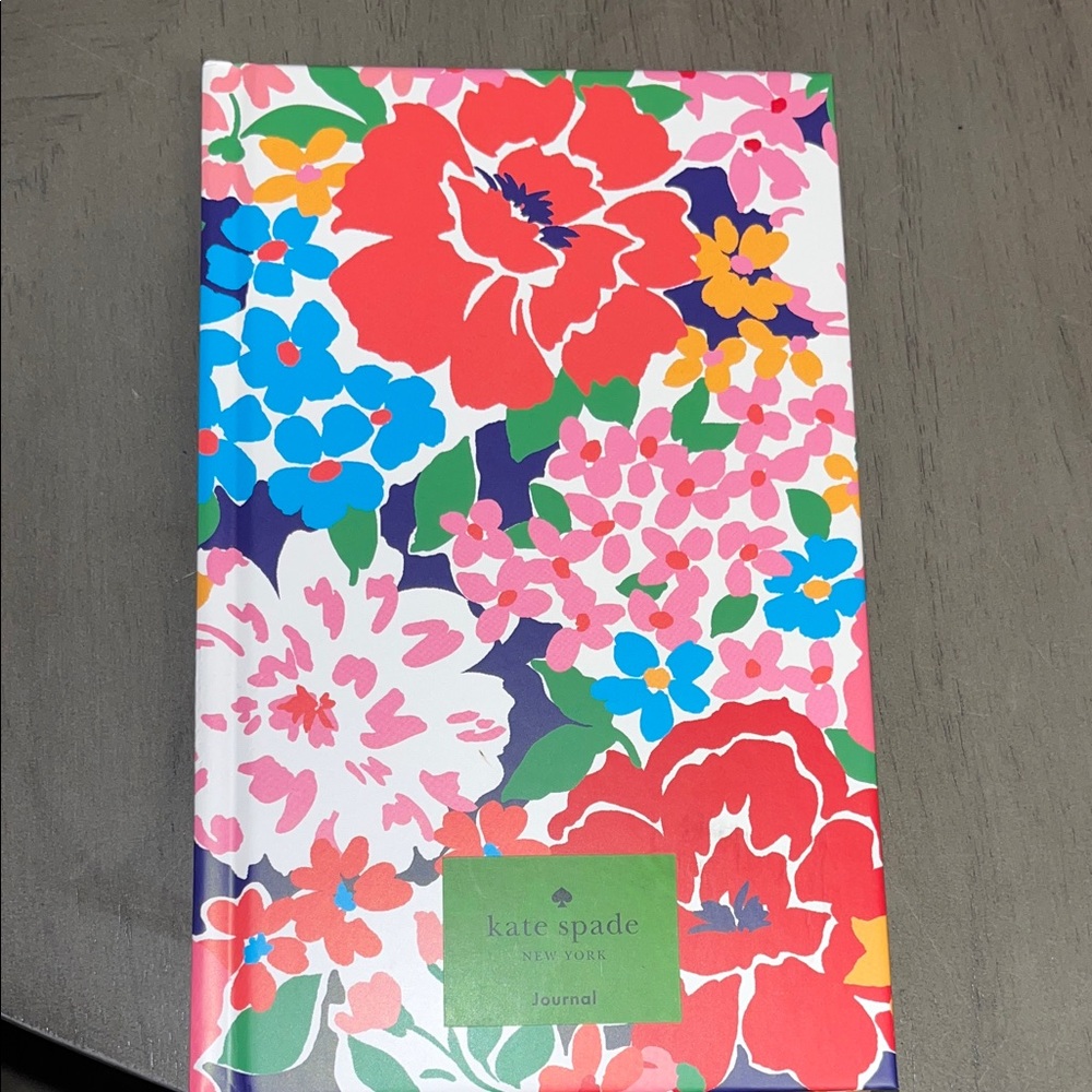 Kate Spade Colorful Floral Journal